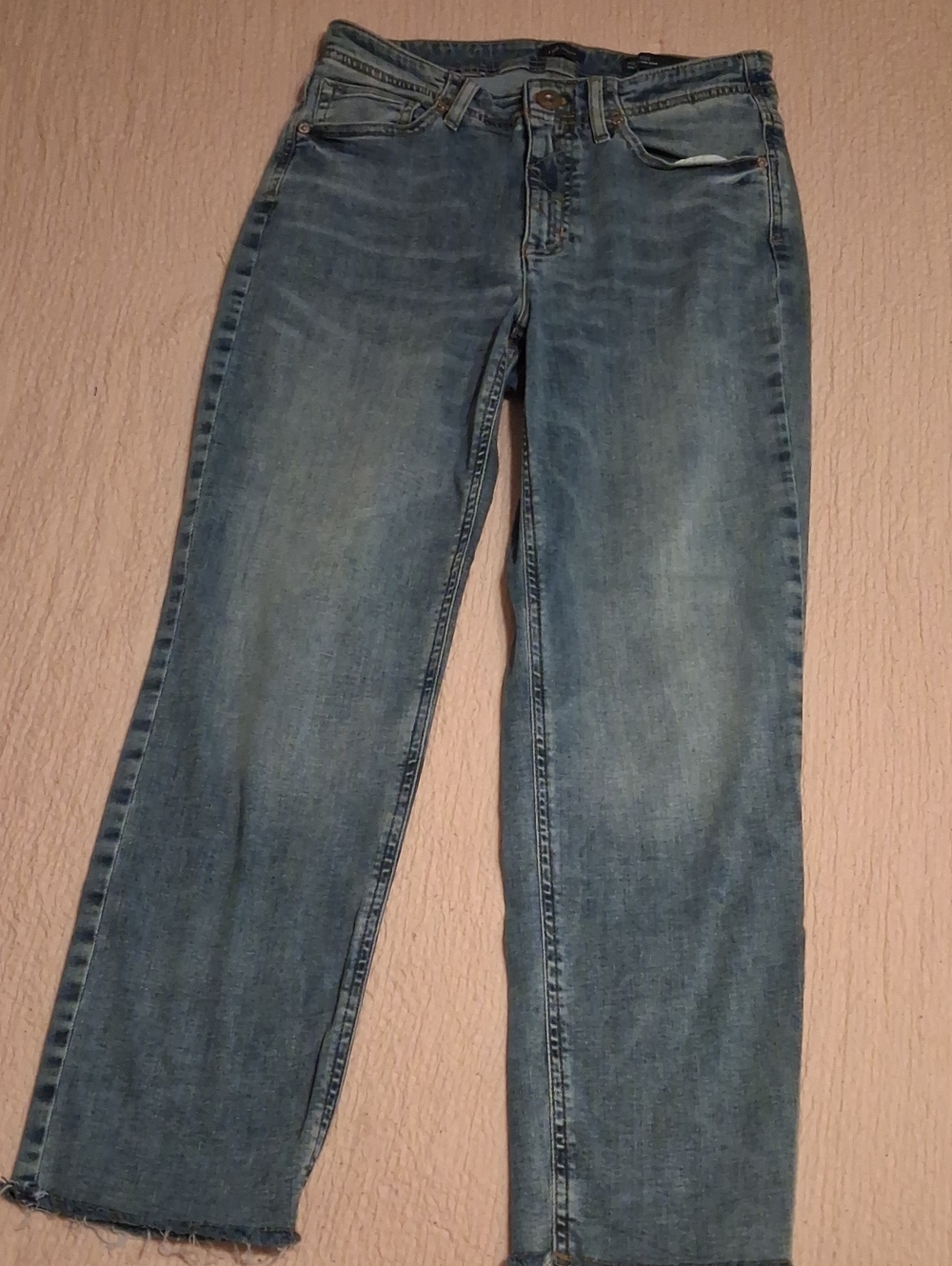 J. Jill Straight Jeans in Faded Blue